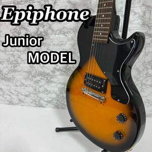 美品　Epiphone　by Gibson 　lespaul junior model エピフォン バイ ギブソン　レスポ―ル　ジュニアモデル