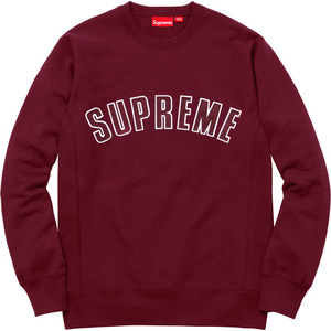 即決 supreme 2015aw arc logo crew