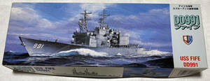 《タイコンデロガのベースとなった駆逐艦》アメリカ海軍スプルーアンス級駆逐艦 DD991 ファイフ フジミ SW49 1/700