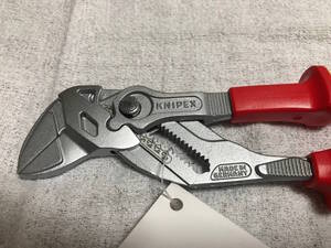 新品 KNIPEX ☆ クニペックス ☆ 8606-250 絶縁プライヤーレンチ サイズ 250mm 未使用