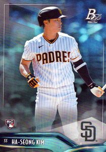 2021 Bowman Platinum 金 河成（キム・ハソン）Ha-Seong Kim #100 RC