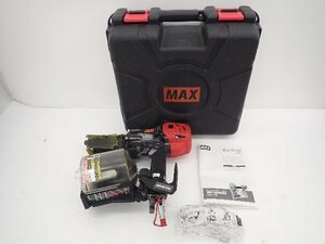 MAX マックス 90㎜高圧釘打ち機 スーパーネイラ HN-90N6(D)-G ケース/説明書付 ∽ 6EB66-1