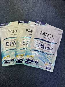 3袋★FANCL ファンケル EPA＆DPA(150粒) 約30日分x3袋★賞味期限2026/07