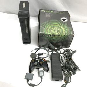 XBOX 360 ELITE CONSOLE 本体セットブラック Microsoft ゲーム機 現状品 櫻D1105-28