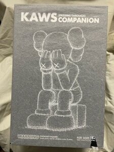 ◎ MEDICOMTOY メディコムトイ KAWS カウズ OriginalFake オリジナフェイク KAWS Passing Through Black 現状品