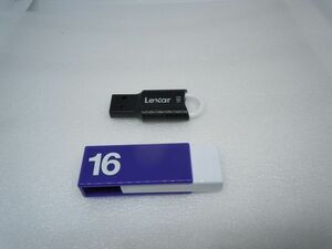 ◆夏の大感謝祭◆USBメモリ 16GB 2個 USB2.0 Imation / Lexar