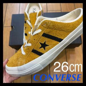 ☆未使用☆CONVERSE STAR&BARS CLOGS コンバース スター&バーズ クロッグ ゴールド クロッグサンダル ミュールパターン　メンズ