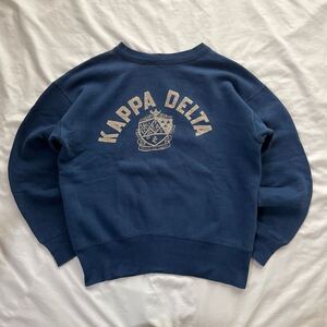 special 50s 60s スウェット USA製　vintage ビンテージ 　ヴィンテージ　unknown KAPPA DELTA セットインスリーブ