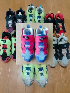 １足追加！ インスタ ポンプフューリー 計8足 reebok Insta Pump Fury