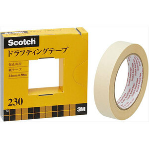 まとめ得 【5個セット】 3M Scotch スコッチ ドラフティングテープ 24mm 3M-230-3-24X5 x [2個] /l