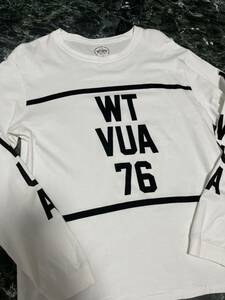 WTAPS ダブルタップス ロングTシャツ　ロンT カットソー　WTVUA76