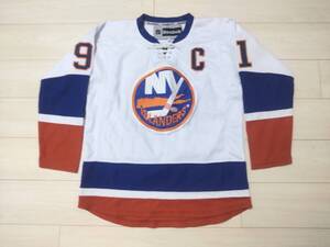 ★NHL　ニューヨーク・アイランダース　NEW YORK ISLANDERS　アイスホッケージャージ　★リーボック製　★ジョン・タバレス