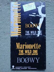 CD BOOWY & SUZI QUATRO Marionette THE WILD ONE XT10-2357 ボウイ & スージー・クアトロ マリオネット ワイルド・ワン 氷室京介 布袋寅泰