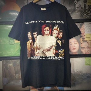 MARILYN MANSON / T-SHIRT (古着 VINTAGE ヴィンテージ バンドTシャツ)