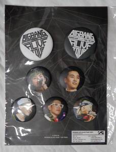 【新品 未開封】■ BIGBANG 2013 ALIVE TOUR FINALコンサート公式グッズ 缶バッジセット