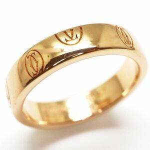 美品!!＊Cartier(カルティエ)K18ハッピーバースデーリング＊u 約4.3g 約7.0号 2C ring jewelry ED3/ED3