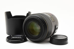 NIKON ニコン AF-S Micro-Nikkor 105mm F2.8G ED VR 単焦点マイクロレンズ [新品同様] #A0553