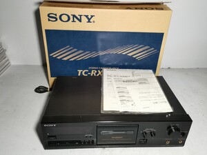 SONY TC-RX2000T カセットデッキ ジャンク扱い 再生、録音できました 元箱、説明書付061