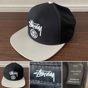 ☆帽子☆STUSSY ステューシー☆キャップ☆野球帽☆ブラック☆メンズ☆コットン100％