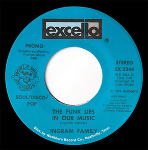 7"Ingram Family★The Funk Lies In Our Music//She