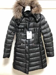 送料無料 未使用 MONCLER HERMIFUR モンクレール エルミファー ブラック 1 ダウンジャケット ダウン コート 正規品 国内定価368500円