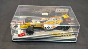 ミニチャンプス 1/43 ING ルノー F1チーム 2009 レースカー