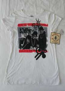 LA購入 forever21 RUN DMC ランDMC 半袖Tシャツ Tシャツ S ホワイト ヒップホップ フォーエバー21 ロサンゼルス購入 RUNDMC