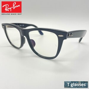 RB2140F 901/5F Ray-Ban レイバン サングラス WAYFARER ウェイファーラー ブラック クリアグレー アウトドア 国内正規品 保証書付 UVカット