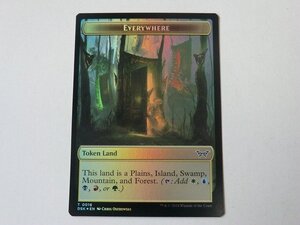 MTG 美品 【遍在地トークン（FOIL）】 （コモン） ダスクモーン：戦慄の館 DSK 英 4枚迄