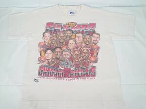 激レア！！NBA【古着】シカゴブルズ　1996年黄金世代優勝Tシャツ　チャンピオンTシャツ　マイケル・ジョーダン　キッズサイズ