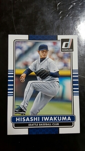 2015 Donruss #157 岩隈久志 マリナーズ