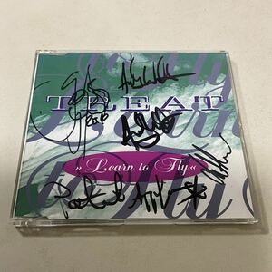 北欧メタル CDS TREAT LEARN TO FLY メンバーサイン付