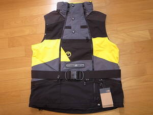 【送料無料 即決】海外限定 THE NORTH FACE STEEP TECH APOGEE VEST M 新品イエロー黒 Lightning Yellow TNF Blackスティープテック ベスト