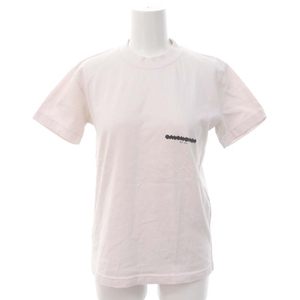 バレンシアガ BALENCIAGA ロゴTシャツ 半袖 コットン プリント S ライトピンク 612964 /HS ■OS ■SH レディース