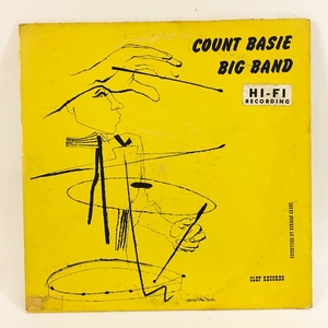 ◇10インチ◇ COUNT BASIE / BIG BAND◇CLEF 米 深溝