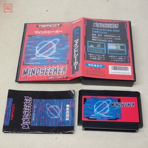 動作保証品 FC ファミリーコンピュータ 超能力開発ソフト マインドシーカー MINDSEEKER ナムコ namcot 箱説付【10