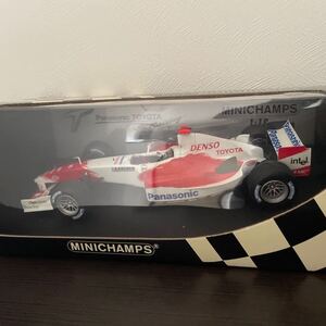 限定品　未開封　ミニチャンプス　1/18 パナソニックトヨタレーシング　2005 J.トゥルーリ