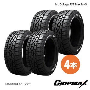 GRIPMAX/グリップマックス MUD Rage R/T Max M+S タイヤ 4本 LT265/50R20 121/118Q RWL レイズドホワイトレター 6972435762300