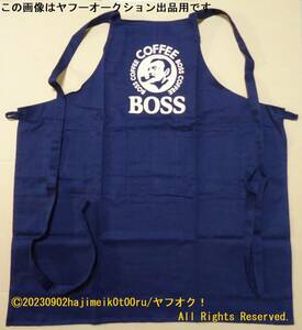 ボス/boss エプロン SUNTORY COFFEE BOSS/サントリー コーヒー ボス 缶コーヒー 希少