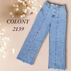 COLONY 2139　コロニー　デニム　ジーンズ　ストレート　セミワイド