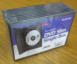 ■ELECOM■DVDスリムケース 10個セット■厚さ7mm