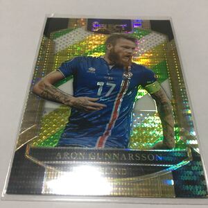 ★2016-17 Panini select soccer Multicolor Prizm アーロン・グンナルソン　アイスランド★即決