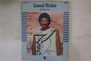 LASERDISC Vhd, Lionel Richie All Night Long VHM39029 VICTOR /00600