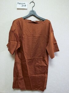 DRESSTERIOR プルオーバーカットソー ワンピース 七分袖 ドレステリア