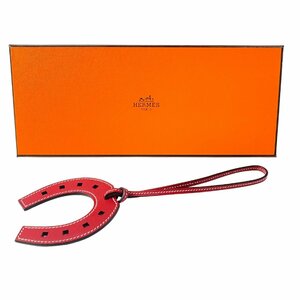 未使用に近い HERMES レディース チャーム パドック シュバル ルージュグレナ スイフト【中古】