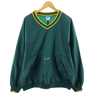 古着 90年代 ナイキ NIKE Vネック ナイロンプルオーバー メンズL相当 ヴィンテージ /eaa508871