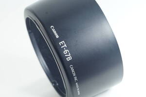 RBGF13『並品』 CANON ET-67B EF-S60mm F2.8マクロ USM 用 キャノン キヤノン レンズフード LENS HOOD