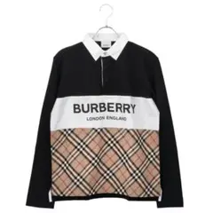 BURBERRY バーバリー 長袖 ポロシャツ ラガーシャツ トップス