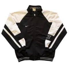 90s NIKE トラックジャケット　白タグ　モノトーン