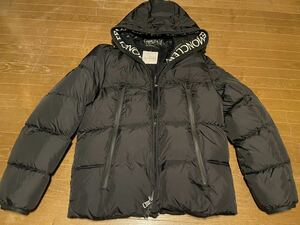 【正規輸入品】使用感極少 程度非常に良好です 19AW Moncler MONTCLA TG2 モンクレール モンクラ サイズ2 ブラック 管27